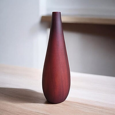 Rustic Wooden Vase